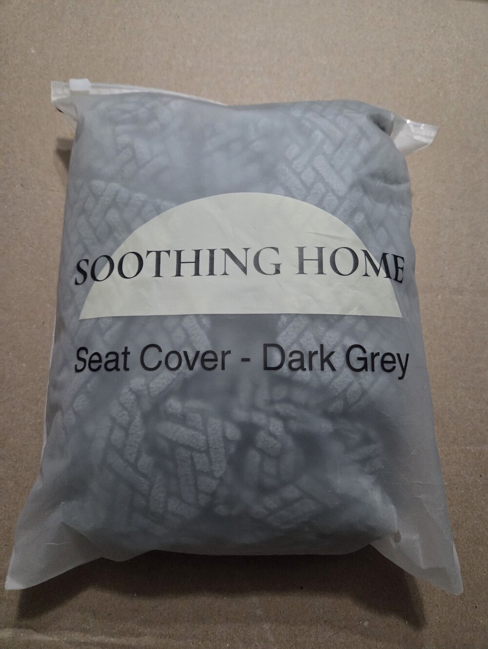 Soothing Home Dark Grey Seat Cushion Sofa Chair Cover - G1906-19083SC-DARK-GR
